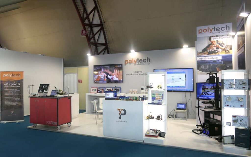 The Polytech S.A. booth at the 89th Thessaloniki International Fair